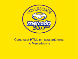 Como usar HTML em seus anúncios no MercadoLivre 1 MercadoLivre Brasil