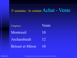 Achat - Vente Vente Montreuil 10