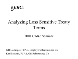 g Analyzing Loss Sensitive Treaty Terms ERC