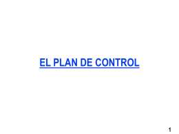 EL PLAN DE CONTROL 1