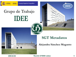 SGT Metadatos Alejandra Sánchez Maganto IDEE 1