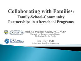 Michelle Swanger-Gagne, PhD, NCSP Lisa Hiley, PhD Resources for Learning