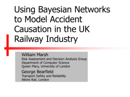 Using Bayesian Networks to Model Accident Causation in the UK Railway Industry
