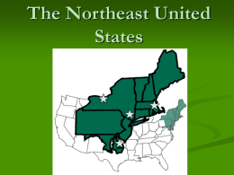 The Northeast United States