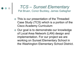 – Sunset Elementary TCS