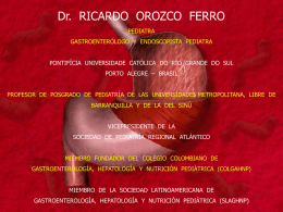Dr.  RICARDO  OROZCO  FERRO