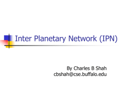 Inter Planetary Network (IPN) By Charles B Shah