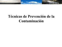 Técnicas de Prevención de la Contaminación