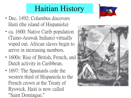 Haitian History