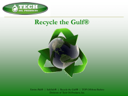 Recycle the Gulf®