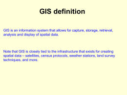 GIS definition
