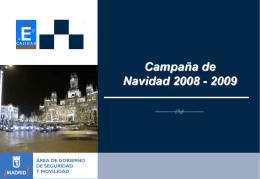 Campaña de Navidad 2008 - 2009