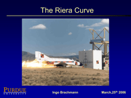 The Riera Curve March,25 2006 Ingo Brachmann