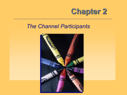 Chapter 2 The Channel Participants