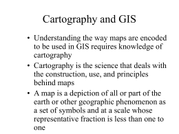 Cartography and GIS