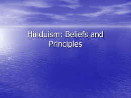 Hinduism: Beliefs and Principles