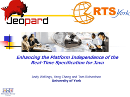 Enhancing the Platform Independence of the Real-Time Specification for Java