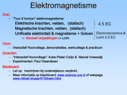 Elektromagnetisme 4.5 EC