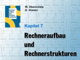 Kapitel 7 W. Oberschelp G. Vossen © W. Oberschelp, G. Vossen