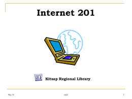 Internet 201 Kitsap Regional Library May 16 click!