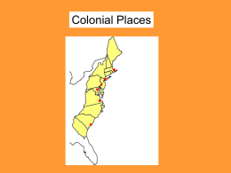 Colonial Places