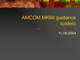 AMCOM MK66 guidance system 11-18-2004