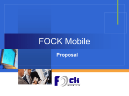 FOCK Mobile Proposal LOGO Company