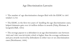 Age Discrimination Lawsuits