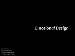 ESIGN AL D Emotional Design