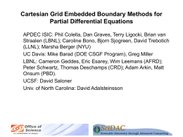 Cartesian Grid Embedded Boundary Methods for Partial Differential Equations
