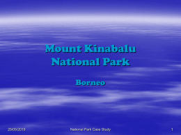 Mount Kinabalu National Park Borneo 25/05/2016