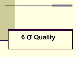 s 6 Quality