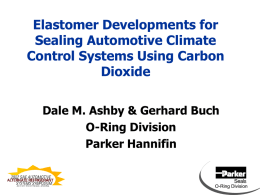 Elastomer Developments for Sealing Automotive Climate Control Systems Using Carbon Dioxide