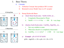 I. Base Theory
