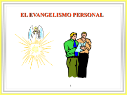 EL EVANGELISMO PERSONAL 1