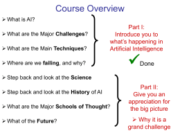  Course Overview