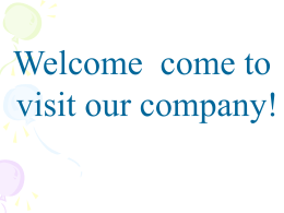 Welcome  come to visit our company!