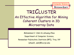 C TRI LUSTER An Effective Algorithm for Mining