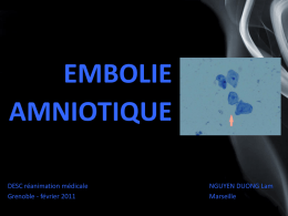 EMBOLIE AMNIOTIQUE Mme W. Page 1