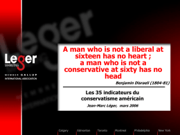 A man who is not a liberal at