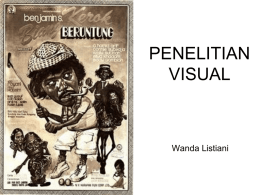 PENELITIAN VISUAL Wanda Listiani