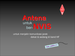 NVIS Antena untuk ber-