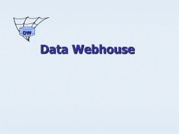 Data Webhouse DW