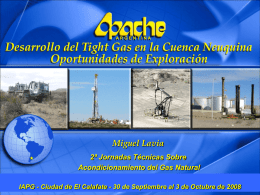 Desarrollo del Tight Gas en la Cuenca Neuquina Oportunidades de Exploración