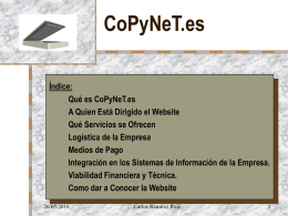 CoPyNeT.es