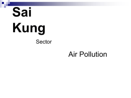 Sai Kung Air Pollution Sector