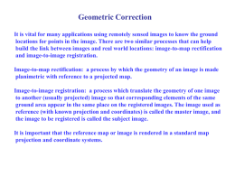 Geometric Correction