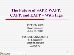 The Future of SAPP, WAPP, CAPP, and EAPP – With Inga