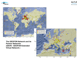 The GEOFON Network and its Partner Networks (GEVN - GEOFON Extended