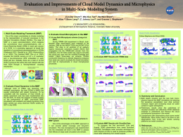 Evaluation and Improvements of Cloud Model Dynamics and Microphysics Jiun-Dar Chern